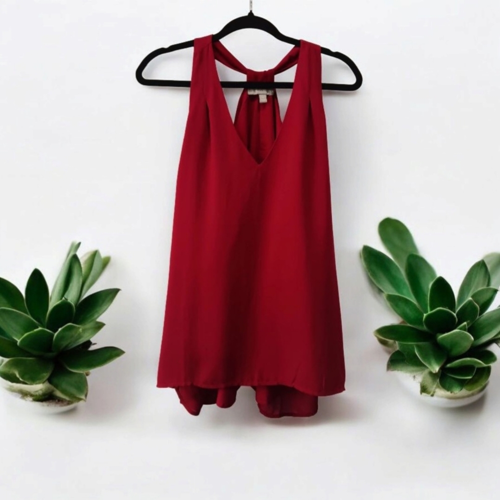 Banana Republic Deep Red Tank Top